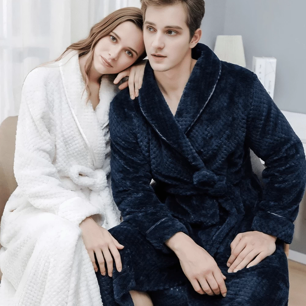 Peignoir Polaire Gaufrée 6 Peignoir Polaire Gaufrée – Image 6