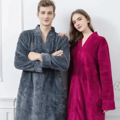 Peignoir Polaire à Fermeture -Confort Paradis 10 5 1