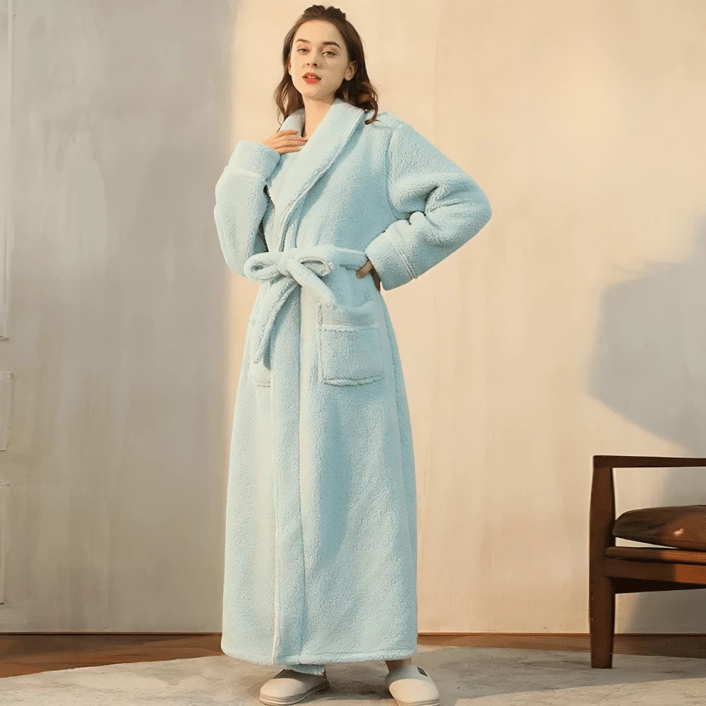 Peignoir De Bain Long Et épais 5 Peignoir De Bain Long Et épais – Image 5