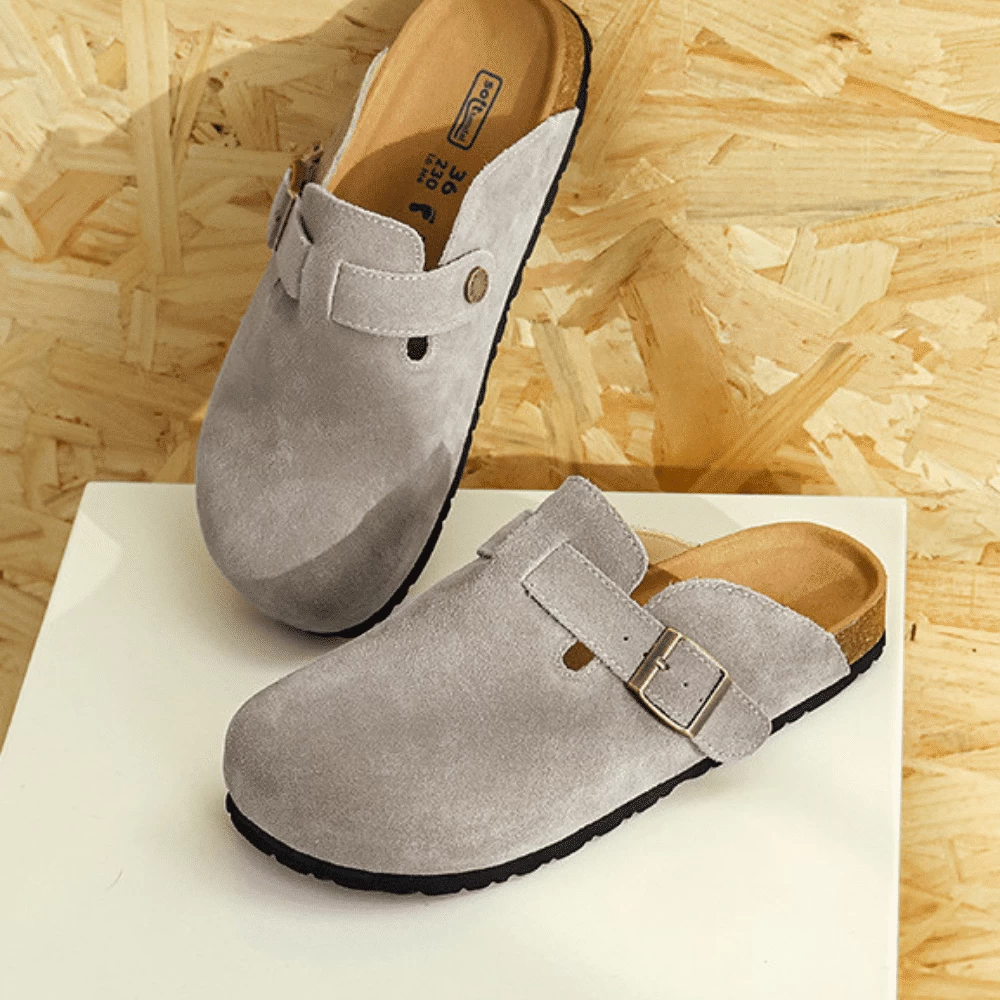 Sabots Femme Mules En Daim 5 Sabots Femme Mules En Daim – Image 5