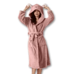 Peignoir Femme Doux Petites Oreilles -Confort Paradis 12 6