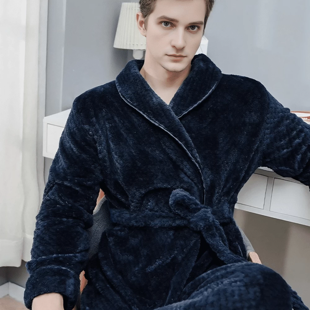 Peignoir Polaire Gaufrée 8 Peignoir Polaire Gaufrée – Image 8