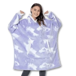 Plaid Sweat Tie And Dye Bicolore -Confort Paradis 16