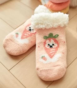 Chaussettes Thermiques Antidérapantes Carotte Enfant -Confort Paradis 2246539c 8009 4e58 b8ae a5a7e99b95a8