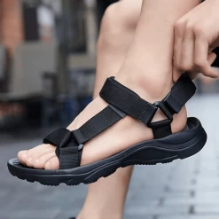 Sandales Homme Don’t Stop Me Black 9 Sandales Homme Don’t Stop Me Black -Confort Paradis 4 1