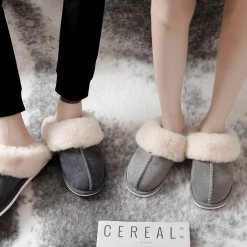 Chaussons Fourrés Pantoufles Style Inuit Femme -Confort Paradis 4