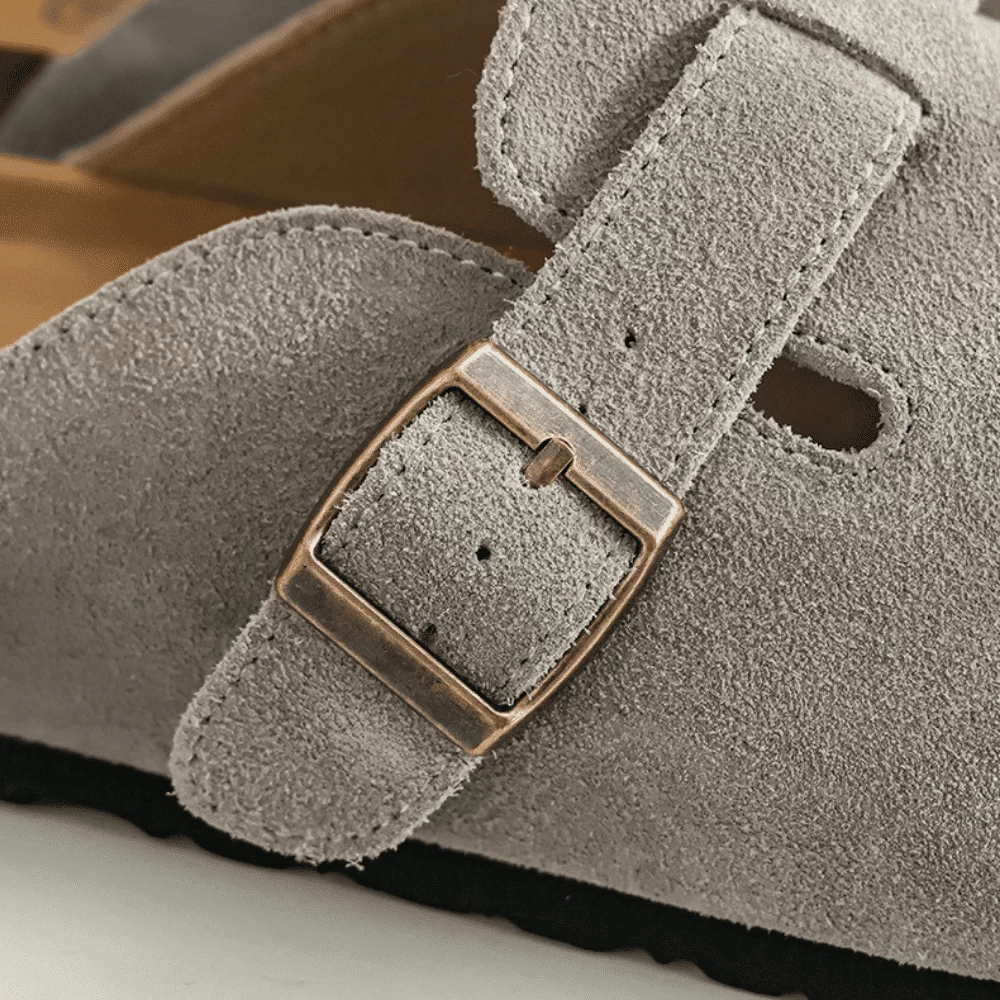 Sabots Femme Mules En Daim 3 Sabots Femme Mules En Daim – Image 3