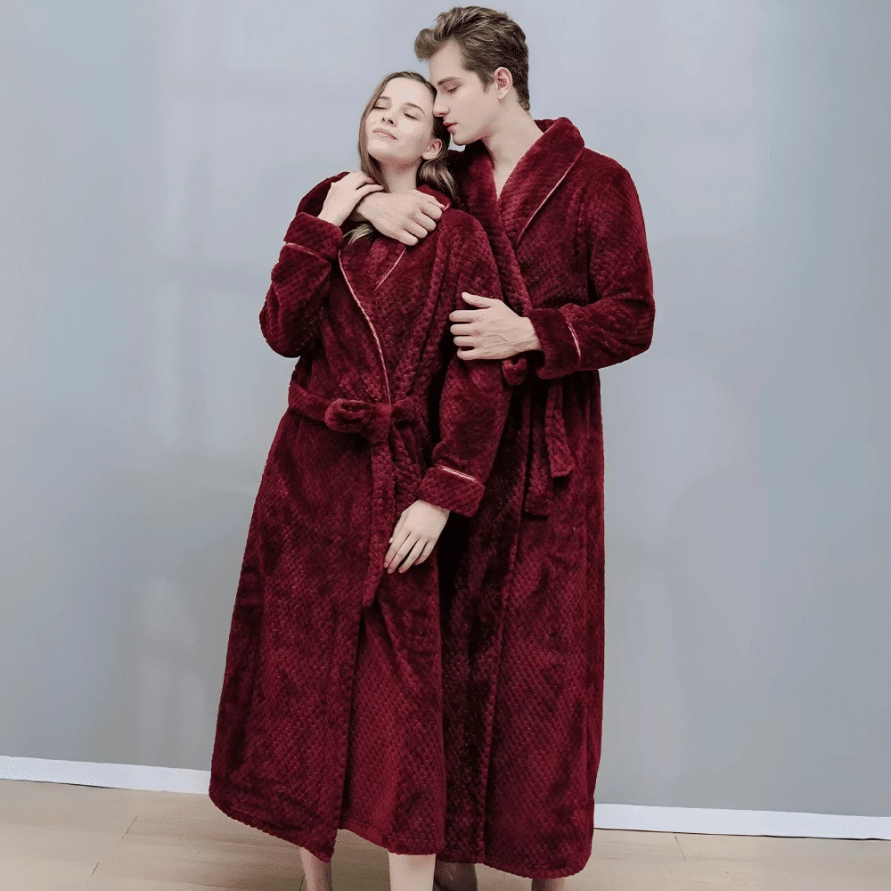 Peignoir Polaire Gaufrée 5 Peignoir Polaire Gaufrée – Image 5