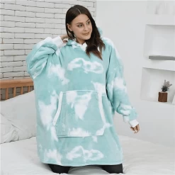 Plaid Sweat Tie And Dye Bicolore -Confort Paradis 8 9