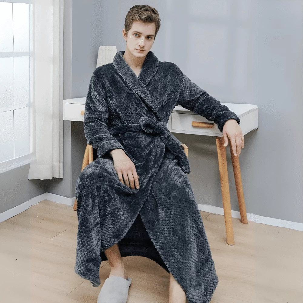 Peignoir Polaire Gaufrée 7 Peignoir Polaire Gaufrée – Image 7
