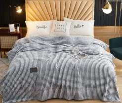 Plaid Cocooning En Polaire épaisse Effet Velours -Confort Paradis 9e9ab91d ab8c 4ee2 be67 147bdeebb7ce