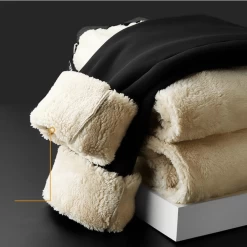 Bas De Jogging Homme Doublure Polaire -Confort Paradis Bas de jogging homme Doublure Polaire 3