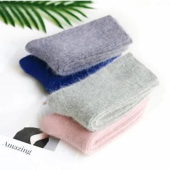 Chaussettes Chaudes Femme Laine Unies 16 Chaussettes Chaudes Femme Laine Unies -Confort Paradis Chaussettes Chaudes Femme Laine Unies 1