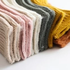 Chaussettes Thermiques Bébé Unies 5 Chaussettes Thermiques Bébé Unies -Confort Paradis Chaussettes bebe