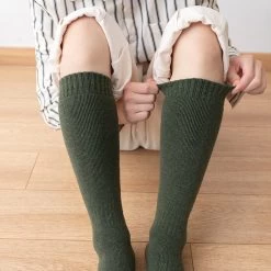 Chaussettes Chaudes Homme Montantes Unies -Confort Paradis Chaussettes chaudes homme portee