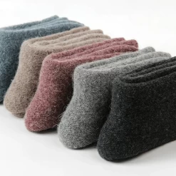 Chaussettes Chaudes Laine Warm Feet -Confort Paradis Chaussettes chaudes laine Warm Feet 4