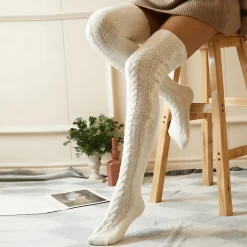 Chaussettes Chaudes Montantes Femme Warm Legs