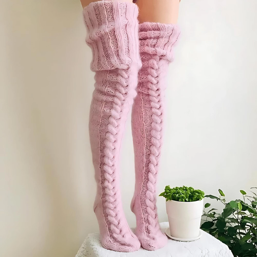 Chaussettes Chaudes Montantes Femme Warm Legs 4 Chaussettes Chaudes Montantes Femme Warm Legs – Image 4