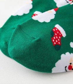 Chaussettes De Noël Motifs Bonhommes -Confort Paradis Chaussettes detail