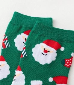Chaussettes De Noël Motifs Bonhommes -Confort Paradis Chaussettes details