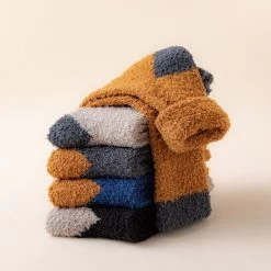 Chaussettes Chaudes Homme Thermiques Bicolores -Confort Paradis Chaussettes thermiques 1