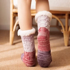 Chaussettes Thermiques Femme Les Tricolores -Confort Paradis Chaussettes thermiques femme Les Tricolores 3