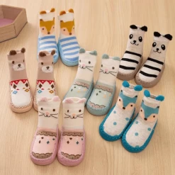 Chaussons Bébé Anti-bruit Petite Ménagerie [Bon Plan -20%] -Confort Paradis Chaussons bebe anti bruit Petite Menagerie 5 1