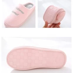 Chaussons Femme Confort Chat Welcome Home -Confort Paradis Chaussons chat