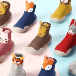 Chaussons Chaussettes Bébé Antidérapants Zanimos