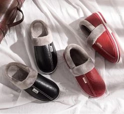 Chaussons Fourrés Fermés Femme Douillets 7 Chaussons Fourrés Fermés Femme Douillets -Confort Paradis Chaussons couleurs