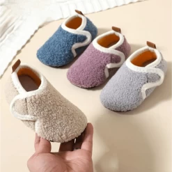 Chaussons Enfant Confort Douceur Et Maintien à Scratch -Confort Paradis Chaussons enfant confort Douceur et maintien a scratch 2