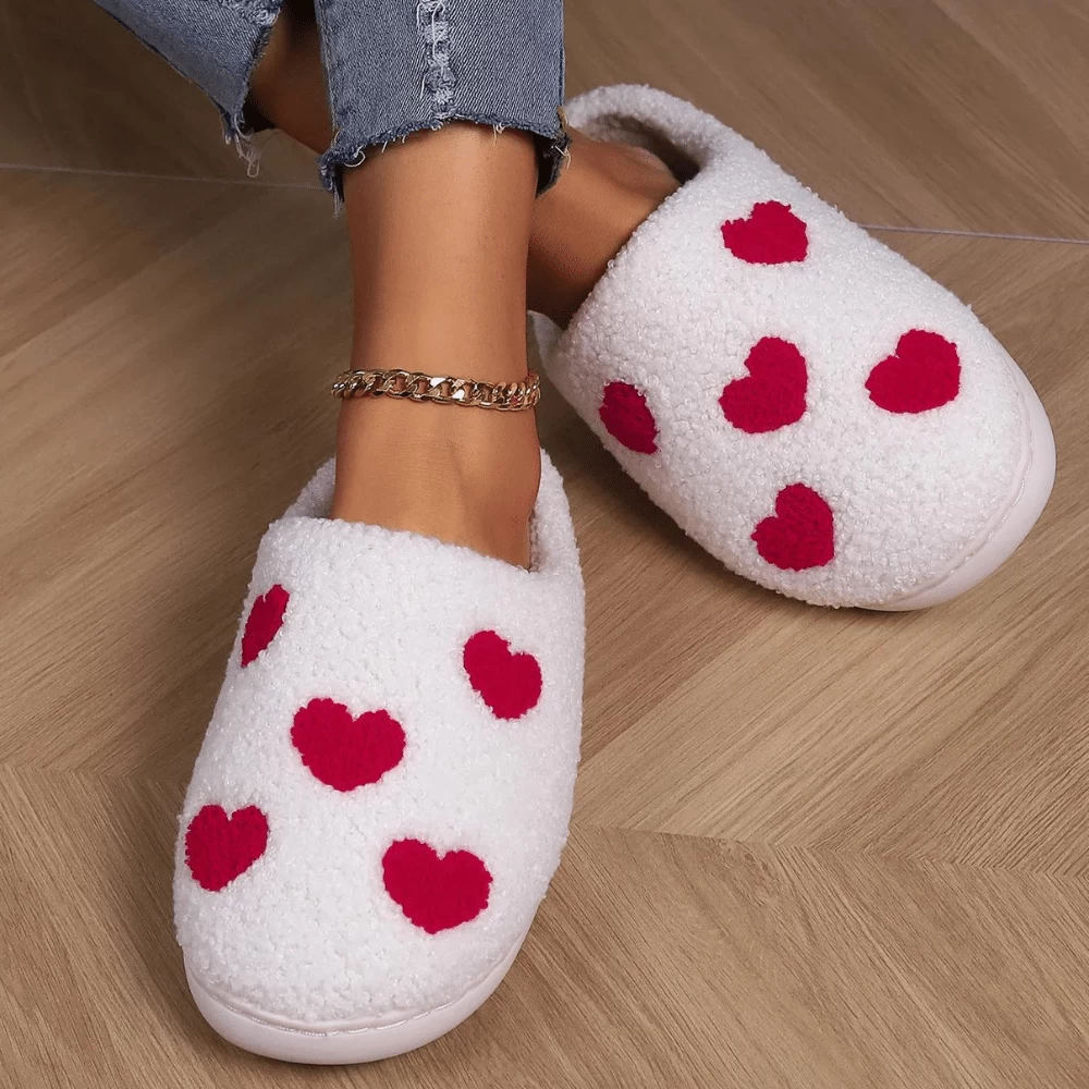 Chaussons Femme Original Petits Coeurs 1 Chaussons Femme Original Petits Coeurs