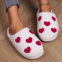 Chaussons Femme Original Petits Coeurs 8 Chaussons Femme Original Petits Coeurs -Confort Paradis Chaussons femme original petits coeurs 4