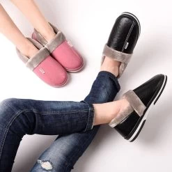 Chaussons Fourrés Fermés Homme Douillets 7 Chaussons Fourrés Fermés Homme Douillets -Confort Paradis Chaussons fermes fourres 1