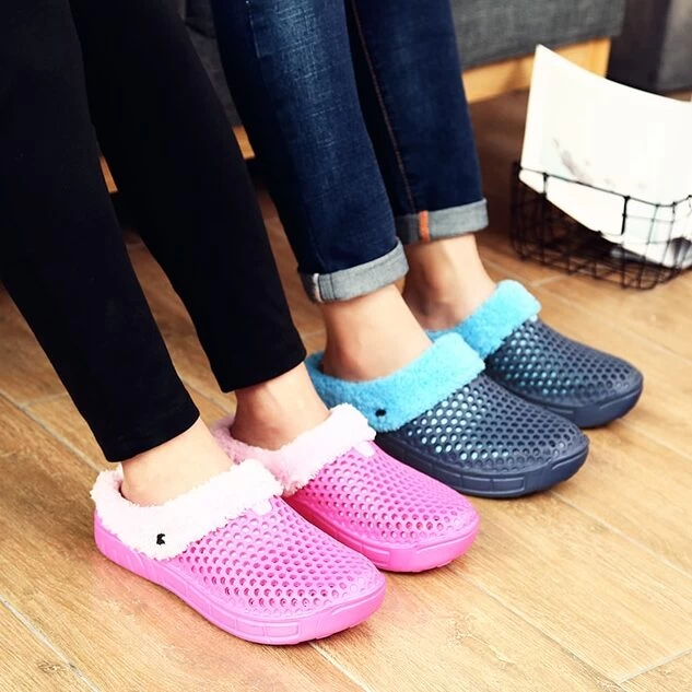 Chaussons Fourrés Femme Sabot 4 Chaussons Fourrés Femme Sabot – Image 4