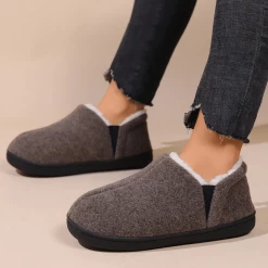 Chaussons Fourrés Confort Le Grand Froid