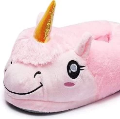 Chaussons Licorne Fourrés Confort -Confort Paradis Chaussons fourres e1691603668179