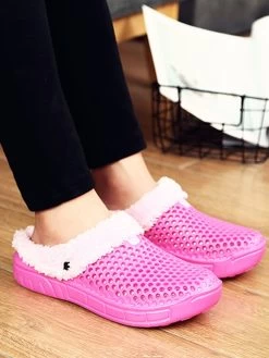 Chaussons Fourrés Femme Sabot 14 Chaussons Fourrés Femme Sabot -Confort Paradis Chaussons fourrure caoutchouc