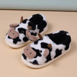 Chaussons Vache Fermés 6 Chaussons Vache Fermés -Confort Paradis Chaussons vache fermes 4