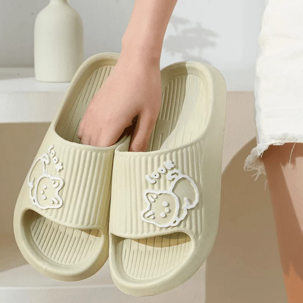 Claquettes Femme Maison Curious Puppy 2 Claquettes Femme Maison Curious Puppy – Image 2