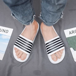 Claquettes Homme Classic Stripes -Confort Paradis Claquettes homme Classic Stripes 2