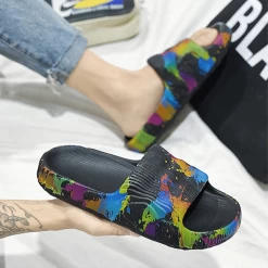 Claquettes Homme Woody Graffiti -Confort Paradis Claquettes homme Woody Graffiti 6