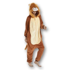 Combinaison Pyjama Adulte Lion -Confort Paradis Combinaison pyjama adulte lion 5