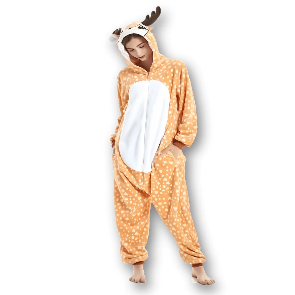 Combinaison Pyjama Femme Renne 3 Combinaison Pyjama Femme Renne – Image 3