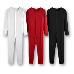 Combinaison Pyjama Homme Fine Unie