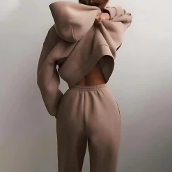 Ensemble De Jogging Femme épais Confort Maximum -Confort Paradis Ensemble de jogging femme epais Confort Maximum 4