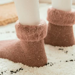 Grosses Chaussettes Hiver Femme Les Douillettes -Confort Paradis Grosses chaussettes hiver femme Les douillettes 4