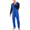 Combinaison Pyjama Homme Fine Bicolore