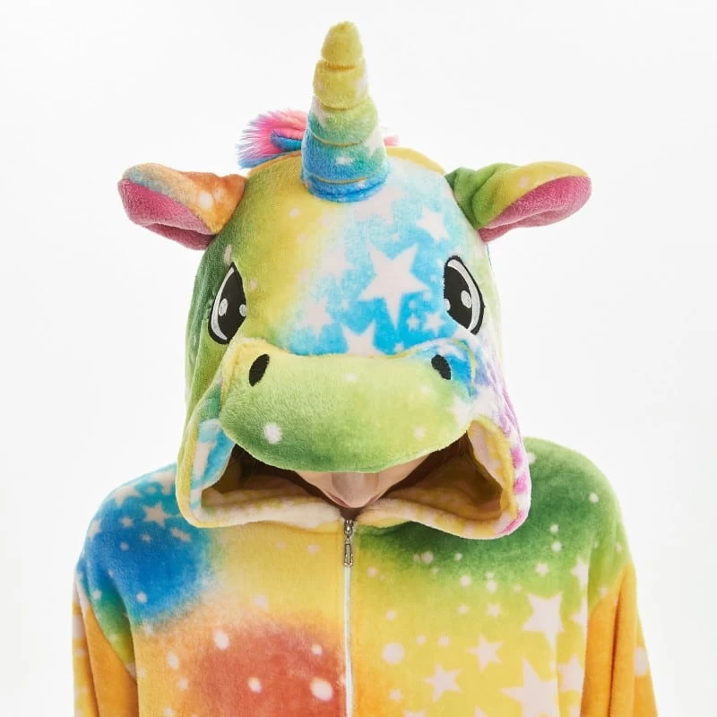 Pyjama Licorne Multicolore Adulte 4 Pyjama Licorne Multicolore Adulte – Image 4