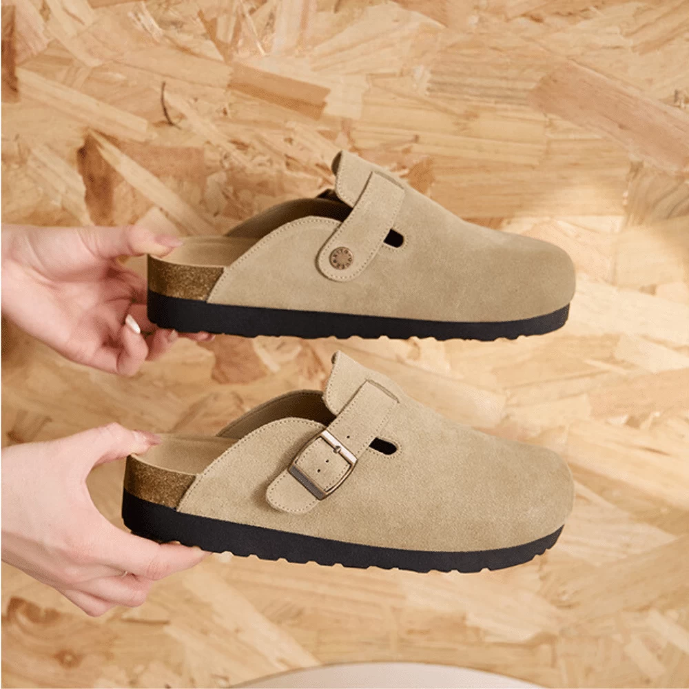 Mules En Daim Femme Semelle épaisse 1 Mules En Daim Femme Semelle épaisse